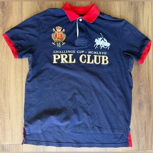 Polo Ralph Lauren PRL Club Men’s Polo Shirt Custom Fit Challenge Cup Size XL